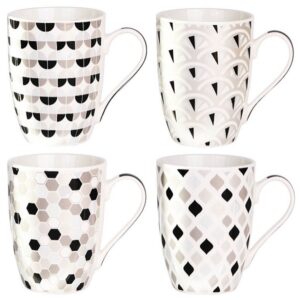 KUBEK W METALICZNE WZORY 340ML 158