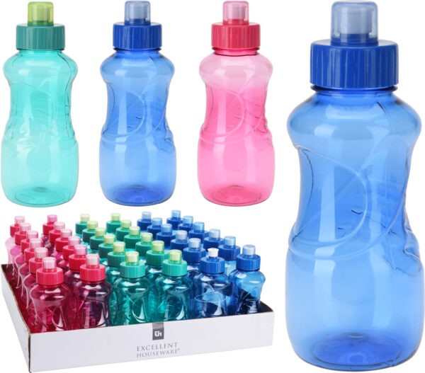 BIDON SPORTOWY 550ML PET  KOLORY - obrazek 2