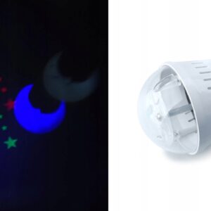 PROJEKTOR REFLEKTOR ŻARÓWKA LED KSIĘŻYCE 4W