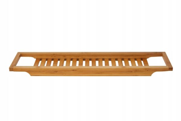 PÓŁKA NAKŁADKA NA WANNĘ BAMBUSOWA DOMOWE SPA - obrazek 5