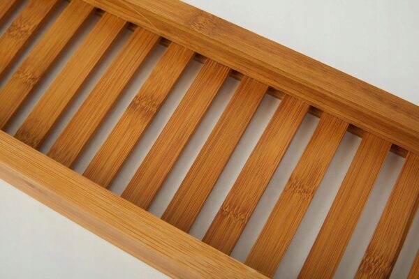 PÓŁKA NAKŁADKA NA WANNĘ BAMBUSOWA DOMOWE SPA - obrazek 7