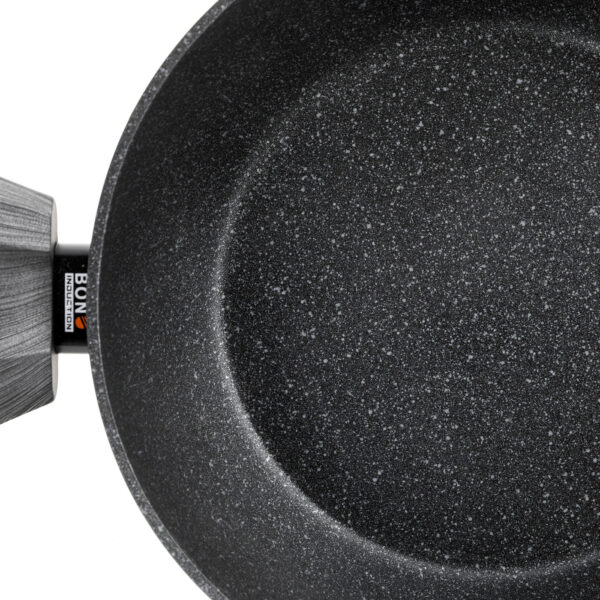 GARNEK ALUMINIOWY 20CM 1,6L Z POKRYWKĄ BONO FULL INDUCTION - obrazek 2