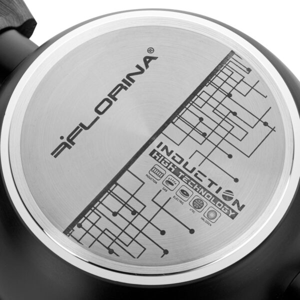 GARNEK ALUMINIOWY 20CM 1,6L Z POKRYWKĄ BONO FULL INDUCTION - obrazek 5