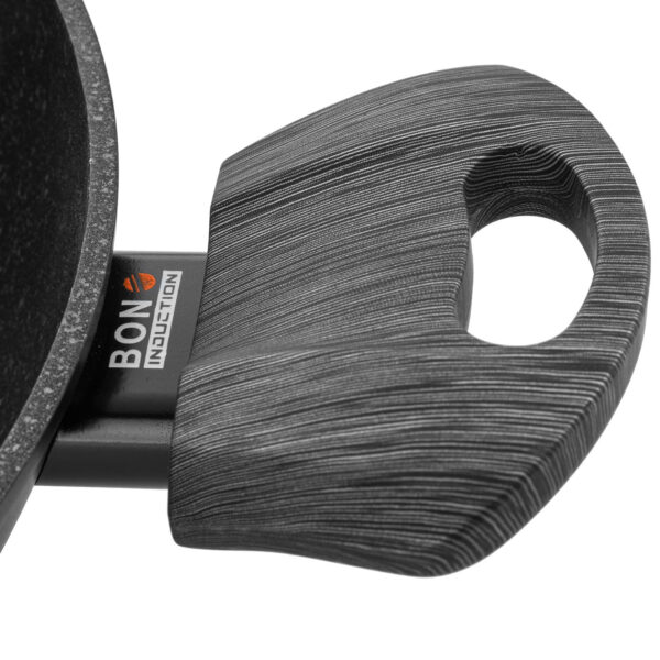 GARNEK ALUMINIOWY 20CM 1,6L Z POKRYWKĄ BONO FULL INDUCTION - obrazek 4