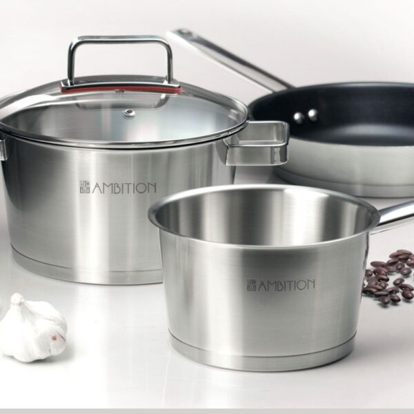 RONDEL ZE STALI NIERDZEWNEJ 16CM 1,7L AMBITION SELECTION - obrazek 2