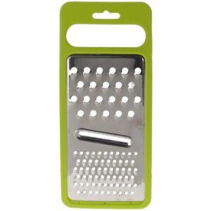 TARKA KUCHENNA DO WARZYW Z POJEMNIKIEM 24X10CM 3 KOLORY - Zielony