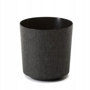 DONICZKA GAMA TEXTIL 30 CM CZARNA NOWOCZESNA