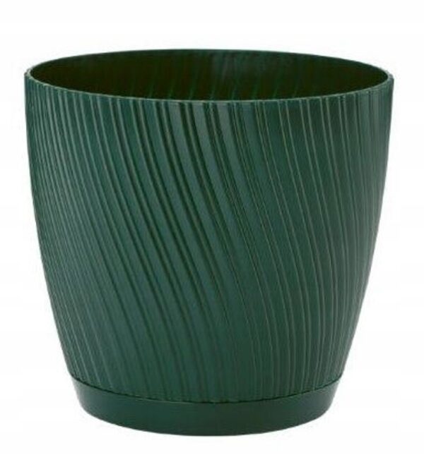 DONICZKA Z PODSTAWKĄ MIKA 17 CM CIEMNA ZIELEŃ - obrazek 7