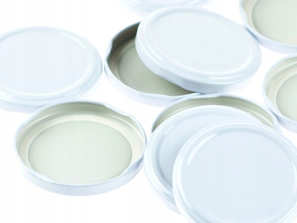 ZAKRĘTKI WIECZKA BIAŁE FI 66 4 ZACZEPY KLIK - obrazek 3