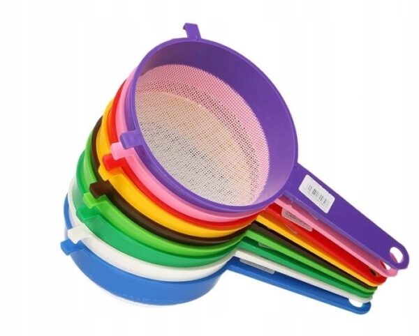 SITKO PLASTIKOWE CEDZAK DURSZLAK Z RĄCZKĄ 18 CM - obrazek 9