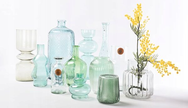 WAZON CERAMICZNY NOWOCZESNY KSZTAŁT 19 CM - obrazek 2