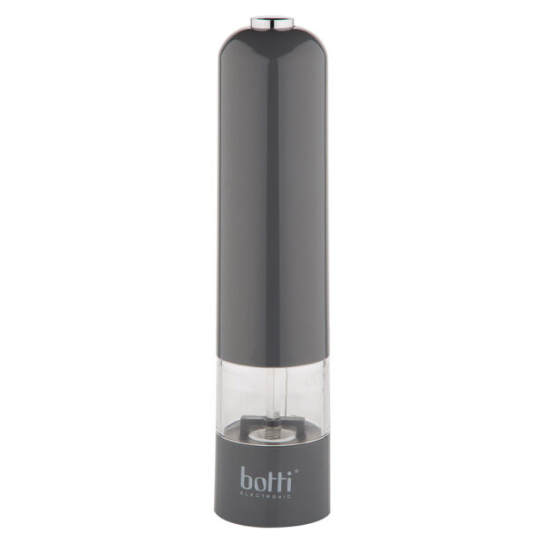 MŁYNEK DO SOLI PIEPRZU ELEKTRYCZNY BOTTI ESPER CIEMNOSZARY