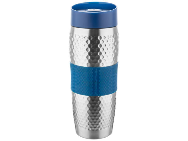 KUBEK TERMICZNY NIERDZEWNY PRESSTON NIEBIESKI 360 ML