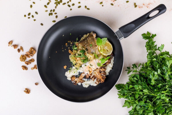 PATELNIA Z POWŁOKĄ NIEPRZYWIERAJĄCĄ 18 CM FLORINA JAGODA - obrazek 7