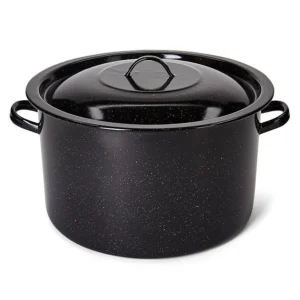 GARNEK POWIDLAK EMALIOWANY DO GOTOWANIA SŁOIKÓW 32 CM 15 L EMALIA POLSKA PLESZEW