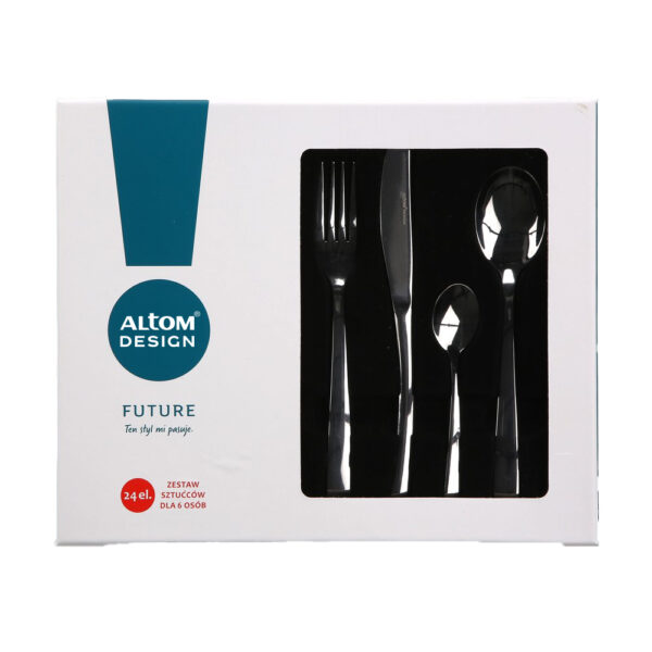 ZESTAW SZTUĆCY 24 ELEMENTY NA 6 OSÓB FUTURE - obrazek 8