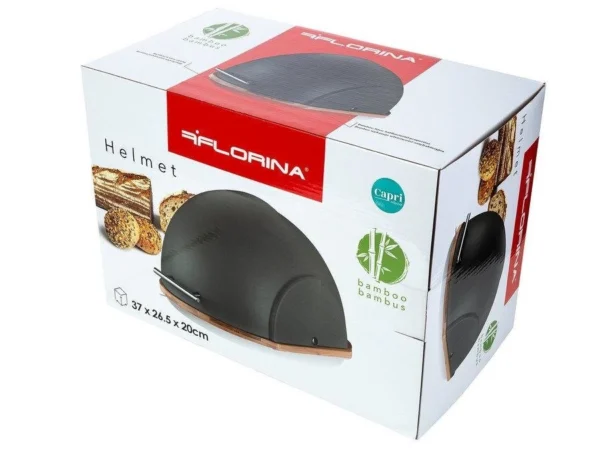 CHLEBAK FLORINA HELMET 37x26x22 CM CZARNY - obrazek 6
