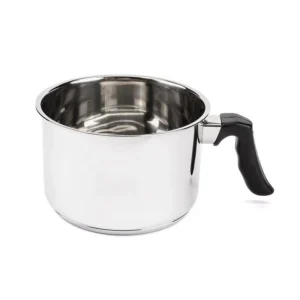 GARNEK DO GOTOWANIA MLEKA NIERDZEWNY MARIO 2 L 16 CM Z WYLEWKĄ