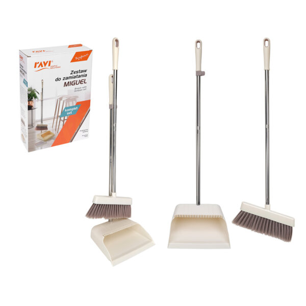 ZESTAW DO ZAMIATANIA 2 ELEMENTY MIGUEL RAVI