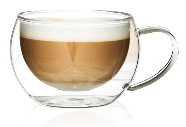ZESTAW SZKLANEK TERMICZNYCH DUALI CAPPUCINO 2X270 ML VERONI - obrazek 6