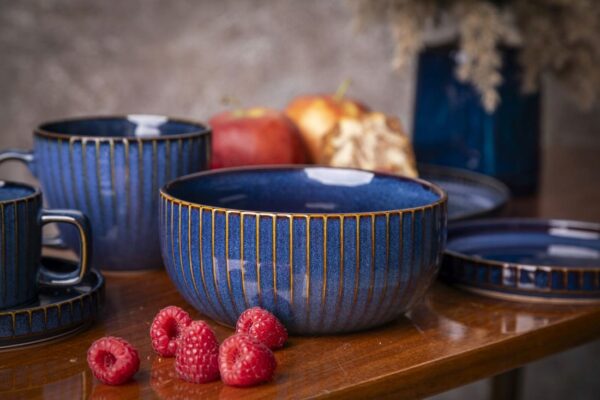 TALERZ PŁYTKI OBIADOWY 26 CM REACTIVE STRIPES - obrazek 7