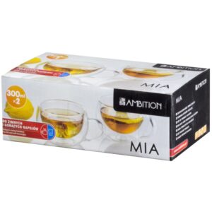 ZESTAW SZKLANEK TERMICZNYCH 2X300 ML MIA AMBITION