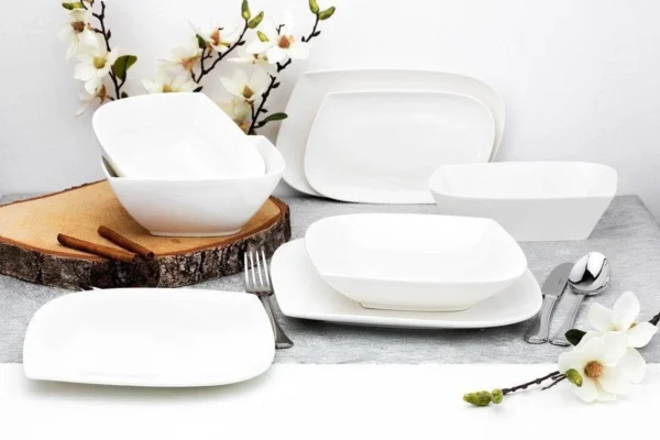 PÓŁMISEK PORCELANOWY 32 CM MOSS - obrazek 4