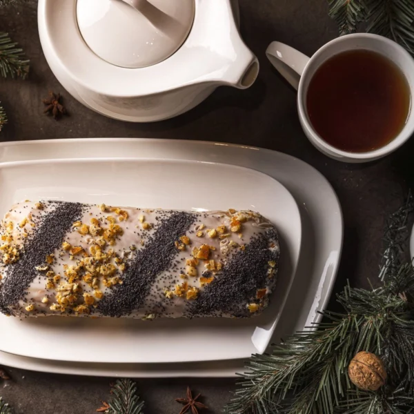 PÓŁMISEK PORCELANOWY 32 CM MOSS - obrazek 5