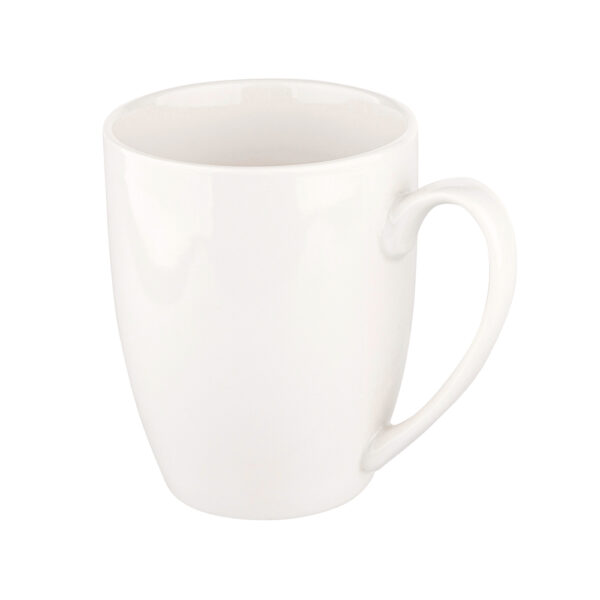 KUBEK PORCELANOWY BELLA 400 ML KREMOWY - obrazek 3