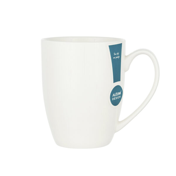 KUBEK PORCELANOWY BELLA 400 ML KREMOWY