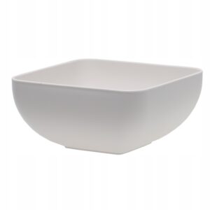 SALATERKA PLASTIKOWA MIRA MAGNOLIA KREMOWA 1,2L KWADRATOWA