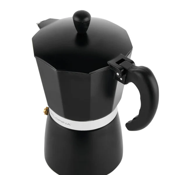 KAWIARKA ALUMINIOWA DO ESPRESSO 270 ML NA 6 FILIŻANEK - obrazek 3