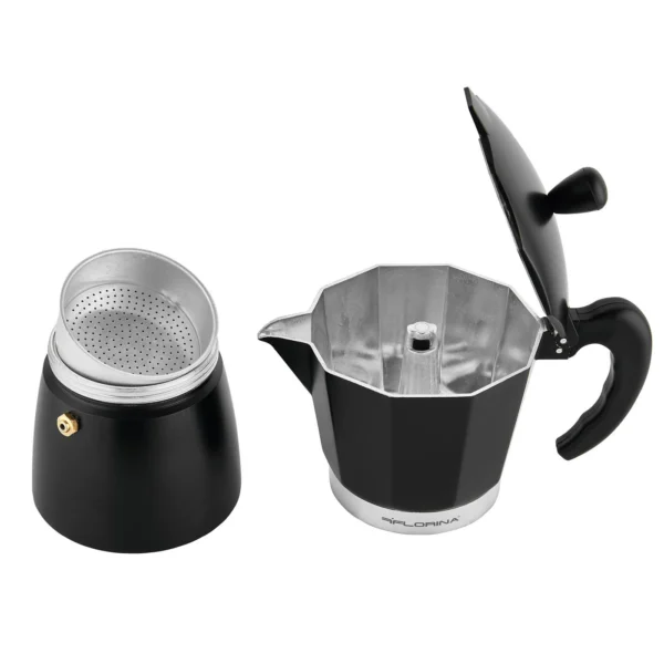 KAWIARKA ALUMINIOWA DO ESPRESSO 270 ML NA 6 FILIŻANEK - obrazek 4