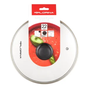 POKRYWA ŻAROODPORNA SZKLANA 22 CM