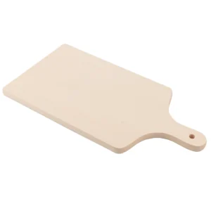 DESKA DO KROJENIA DREWNIANA Z RĄCZKĄ 14x31,5 CM