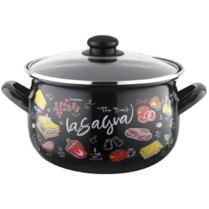 GARNEK EMALIOWANY LASAGNA 18 CM 3L EMALIA PLESZEW