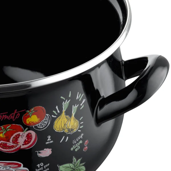 GARNEK EMALIOWANY LASAGNA 18 CM 3L EMALIA PLESZEW - obrazek 5