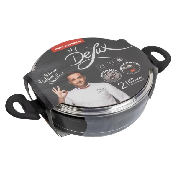 GARNEK ALUMINIOWY DELUX 24 CM 2,3 L - obrazek 5