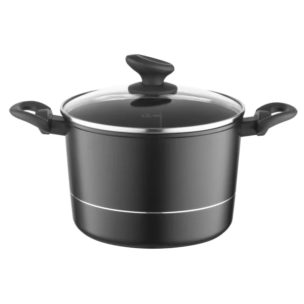 GARNEK ALUMINIOWY DELUX 22 CM 5 L WYSOKI