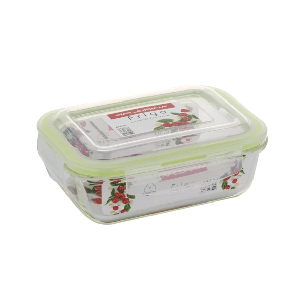 POJEMNIK DO ŻYWNOŚCI SZKLANY FRIGO OKRĄGŁY 640 ml