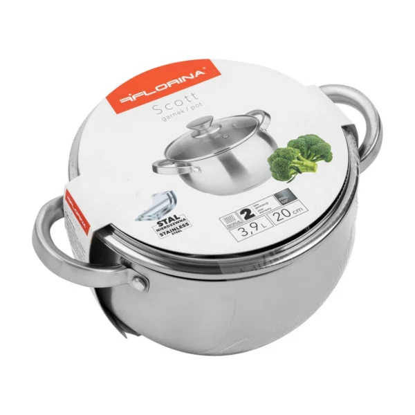 GARNEK NIERDZEWNY SCOTT 20 CM 3,9 L - obrazek 5