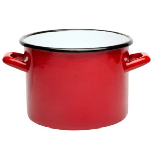 GARNEK EMALIOWANY PROSTY 22 CM 6,25 L