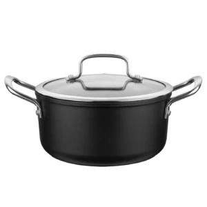 GARNEK ALUMINIOWY STIX 20 CM 2,5 L Z POWŁOKĄ NIEPRZYWIERAJĄCĄ