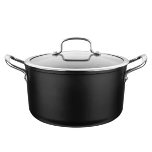 GARNEK ALUMINIOWY STIX 24 CM 4 L Z POWŁOKĄ NIEPRZYWIERAJĄCĄ