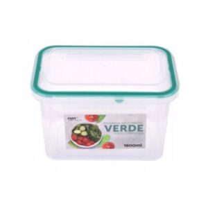 POJEMNIK PLASTIKOWY NA ŻYWNOŚĆ 1600 ML VERDE