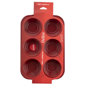 BLACHA DO MUFFINEK DELISS 28,6x17,8x3 CM