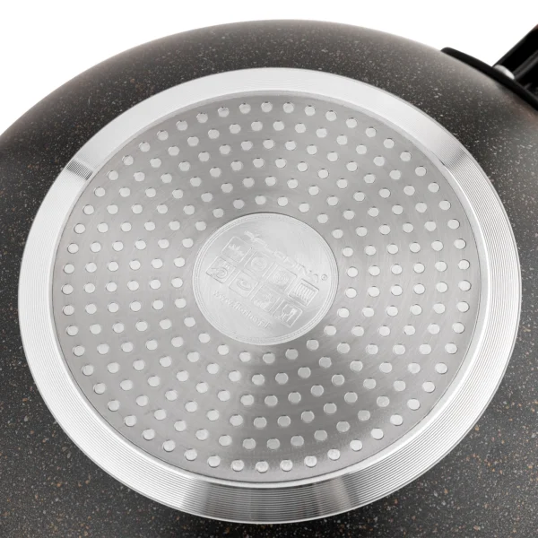 WOK ALUMINIOWY THAI 30 CM DREWNIANA RĄCZKA - obrazek 6