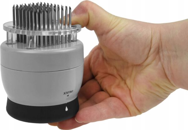 Nakłuwacz do mięsa Steków Konighoffer Szary 72 igły 11x7 cm - obrazek 3