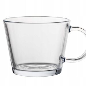 Szklanka Kubek szklany do kawy herbaty  Alma 350 ml