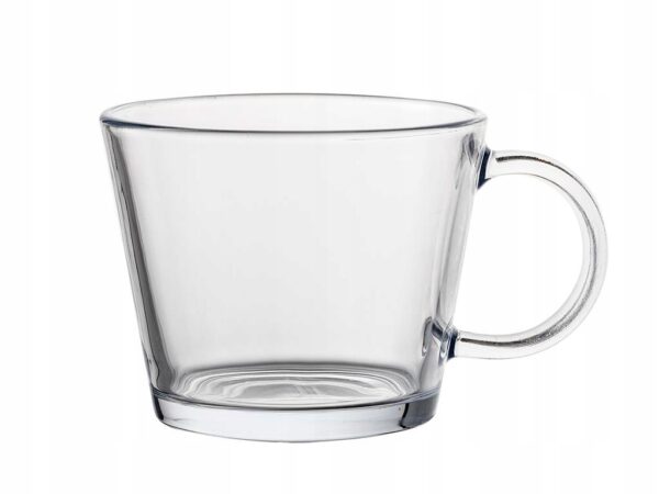 Szklanka Kubek szklany do kawy herbaty  Alma 350 ml - obrazek 2